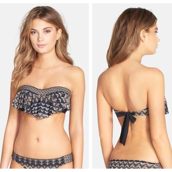 Anthropologie Other - RED CARTER Griffin Flounce Ruffle Bikini Top